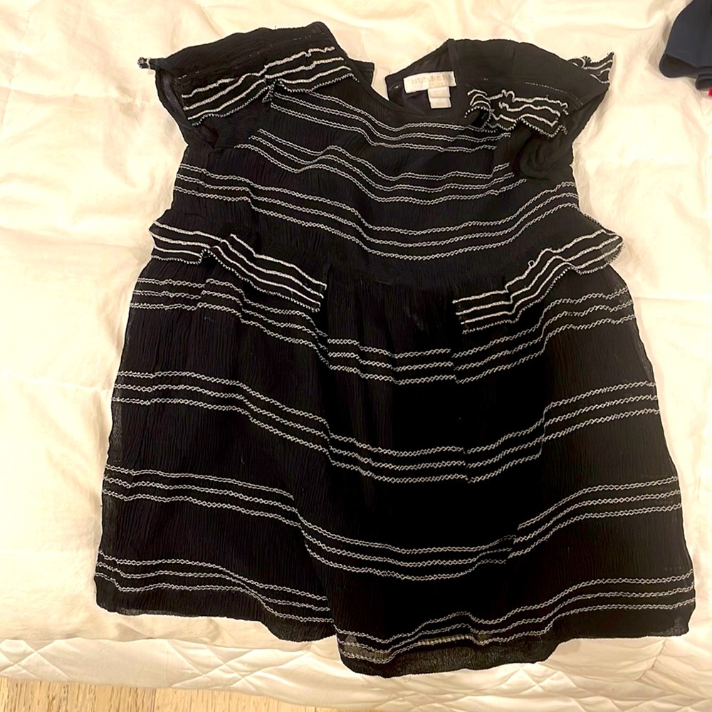 Black Burberry dress girls